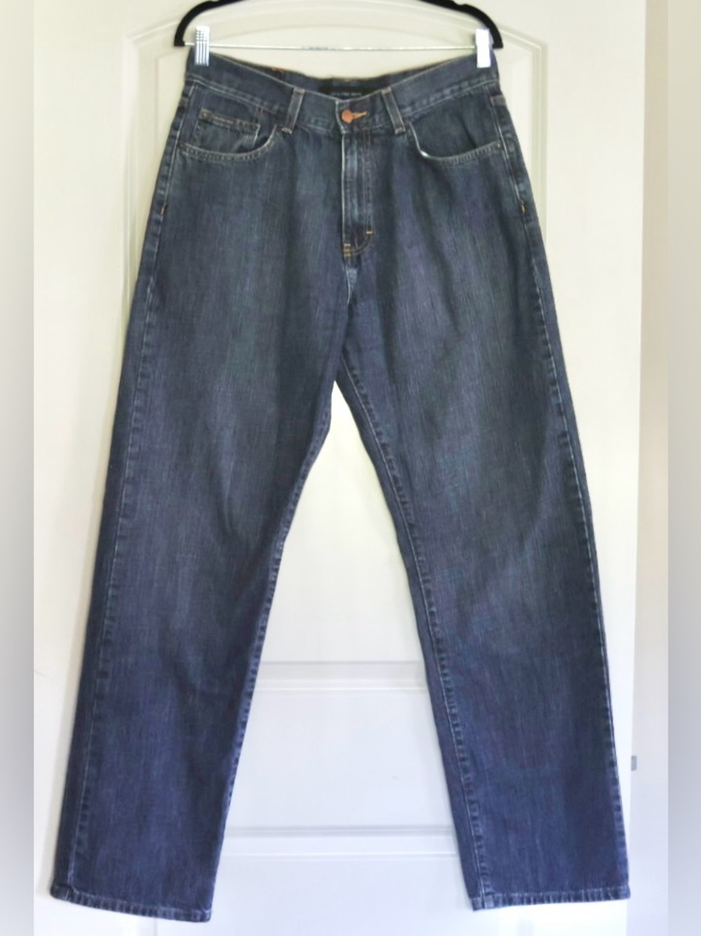 Vintage Y2K Calvin Klein Jeans Mens 32 Relaxed Straight Leg Blue Denim